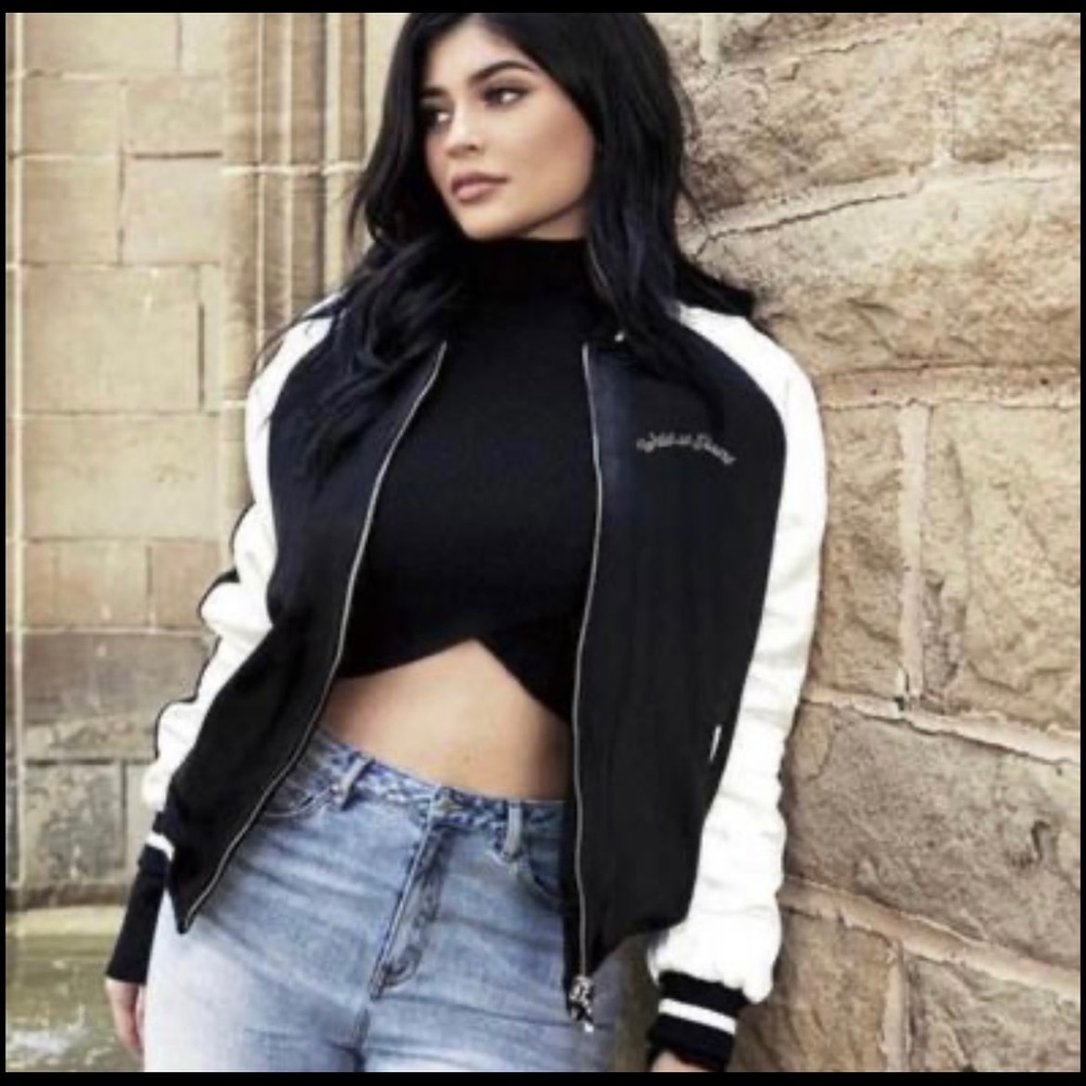 Kendall & Kylie Jenner Bomber Jacket from Pacsun, Wild at Heart theme, brand new
